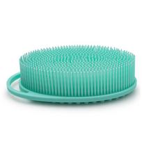 Body Exfoliating Silicone Skin Remover Tool Home Bathroom Products Body Scrubber Set Scrubber Bath Sponge Shower Brush žalia