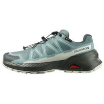 SALOMON Speedcross Peak Running Shoes Women's Light Blue 479745 39⅓ gray