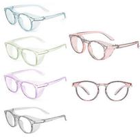 Anti Fog Safety Glasses Blue Light Blocking Glasses Unisex Anti Pollen Goggles Anti-sunpink- Aespa