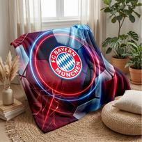 Miuncheno „Bayern“ tematikos pledas Minkštas flanelės pledas Pliušinis užklotas Jaukus sofos-lovos pledas namų dekoravimui 75x90cm