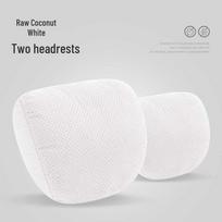 Mercedes-Maybach Suede Velvet Headrest Neck Protection Pillow & Lumbar Support Cushion Universal