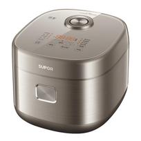 Supor malkos, ryžiai, košė, sriuba, elektrinis ryžių viryklis, stiklinis skydelis su nustatymo laiku F40F36 4L Fits 3-4 gray