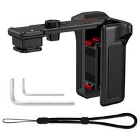 Action Camera Handle with Fast Quick Release System Cold Shoe Mount for Action 6 Photography Accessories 1 black