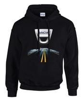 hoodie-Casual Pullover Sweatshirt Dacia Autobahn Car L black