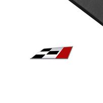 Automobilio stilius Lenktynių vėliavos ženklelis Automobilio vairo emblemos lipdukas SEAT CUPRA 300 Leon 5f Ibiza 6j ATECA Arona Exeo R Tarraco