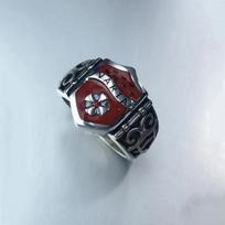 Anime Katekyo Hitman Reborn Pengo Column Ring Vongola Famiglia Varia Cosplay Unisex Rings Jewelry Accessories Gifts A gray