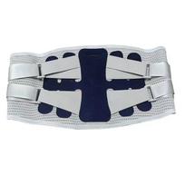 Ergonomiška juosmens atrama nugarai su reguliuojamais dirželiais vyrams ir moterims 2XL gray