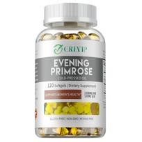 GREVIP - 1300 mg Evening Primrose Oil - 120 mg Gamma-Linolenic Acid - For Women's Health and Skin Health 120*1