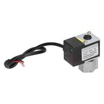 Solenoidinis vožtuvas M8 sriegiu Oro siurblio priedai su aliuminio lietiniu pagrindu AC DC220V Šoninė skylė