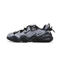 Nike Tech Hera Abrasion Resistant Abrasion Resistant Low top Casual Shoes Men's Gray Black FJ9532-101(Team17-) 42.5 gray