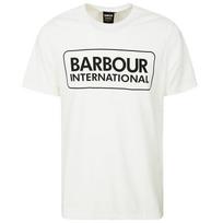 Barbour International Essential Large Logo T-Shirt Short Sleeve Tee White M,L,XL Unisex T-Shirt M white