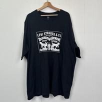 Levi Strauss & Co Black White Modern Graphic Print Short Sleeve T-Shirt Size 3XL Unisex T-Shirt L gray