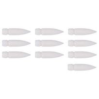 5/10Pcs Acrylic Marker Tip Soft Nylon Bristles Brush Tip Replacements 1mm-5mm Line Wide Acrylic Paint Pen Brush Tip white
