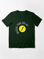 Fat Freddy's Drop Musical Puns Are My Forte Essential T-Shirt M žalia