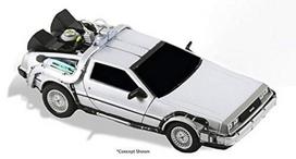 Atgal į ateitį Laiko mašina DeLorean 6 colių metalo modelis black
