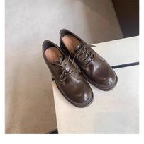 Sutraukta po plovimo arklio odos tekstūros Derby britiško stiliaus slip-on vienintelis batų nėriniuoti maži odiniai batai moteriški 35 gray
