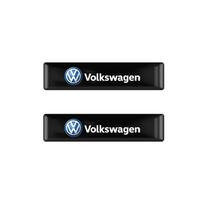 3D Epoxy Car Interior Exterior Decoration Sticker For VW HFGYU9 Golf Polo Tiguan Touran Jetta Passat CC T5 GTI Scirocco Magotan T-Cross black