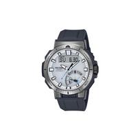 Casio PRO TREK Serija-Diskinis Dvigubas Ekranas Lauko Alpinizmo Metalinis Daugiafunkcis Radijo Bangų Imtuvas Atsparus Smūgiams ir Vandeniui Sportinis Saulės Energija Kvarcinis PRW-70-7PR pilka spalva