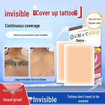 Atsparūs vandeniui tatuiruočių ir randų maskavimo pleistrai beige