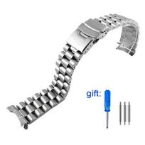 Laikrodžio dirželis Casio Duro Mdv107-1A MDV106-1A Laikrodžio dirželis 22mm Apyrankės Keičiamos dalys 3 stiliai Nardymo Plieno Metalo 22mm gray