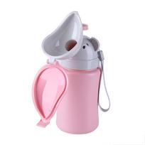Portable Baby Hygiene Toilet Urinal Boys Girls Pot Outdoor Car Travel Anti-Leakage Potty Kids Convenient Toilet Training Potty rožinė