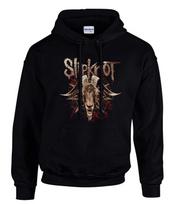 hoodie-Casual Pullover Sweatshirt SLIPKNOT Rock Band Rock Music hoodie-Casual Pullover Sweatshirt Hooded Sweatshirt Black - 3950 -SW M gray