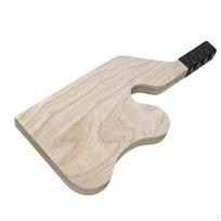 Barbell Jack Wooden Deadlift with Ergonomic Handle Simple to Use Lift beige