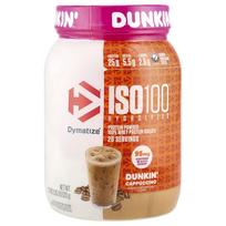 Iso100 Hydrolyzed, 100% Whey Protein Isolate, Dunkin Cappuccino, 610G (1.3Lb)
