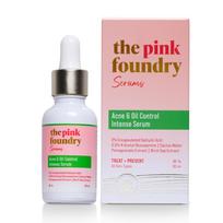 The Pink Foundry Acne & Oil Control Intense Serum With 2% Encapsulated Salicylic Acid | Stops C-Acne Bacteria Growth | Fights & Future Bre white