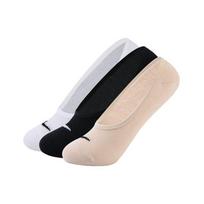 Nike No Show Socks Women's Black White Gray SX4863-900 S balta
