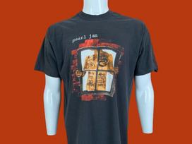 Vintage Pearl Jam Vs Window Pain Vedder Nirvana Band Grunge 90s T Shirt Size L Unisex T-Shirt M black