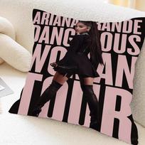 A-Ariana Dainininkė G-Grande Personalizuota Pagalvės Dulkių Dangtelis Miegamojo Vaikų Šventės Dekoracija Pagalvės Užvalkalas Gimtadienio Vaikų Dovana 24x24Inch