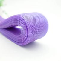 10M Minkštas poliesteris 3cm Plokščia paprasta Žirgų plaukų Krinolino tinklinė juosta Siuvimo amatai Vestuvinė suknelė Šokis PASIDARYK pats Aksesuarai 10M purple