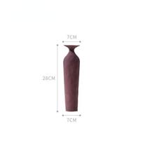 1vnt Nordic Style Morandi Spalva porcelianinė vaza Kūrybinis interjero dekoravimas Namų svetainės dekoras Gėlių kompozicija Gėlių indelis black