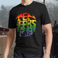 New Ten Years After Rainbow Logo Classic Logo Men's T-shirt funny size S to 5XL S gray