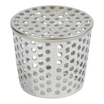 304 Nerūdijančio plieno latako išleidimo anga Lapų surinktuvas Nerūdijančio plieno latako apsauga 75-83mm white