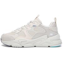 Kappa Walker III Mesh Breathable Comfortable Shock Absorbing Durable Low Top Casual Training Running Shoes Unisex sneakers Beige K0EW5MC42CJ-6337 44 white