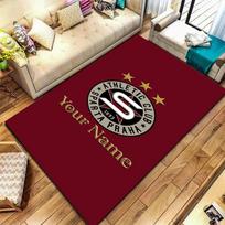 Ac Sparta Praha Custom Name Carpet Rug For Living Room Bedroom Home Sofa Decoration,Kids play Non-slip Floor Mat 40x60cm( 15x23in ) gray