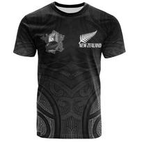 Vasarinis Naujosios Zelandijos Maori Regbio Kamuolio Spausdintas Marškinėlis Sportinis Marškinėlis Greitai Džiūstantis Madingas Havajietiškas Sportinis Viršus Vyrams 5XL black