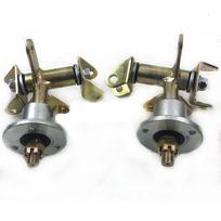 ATV GO KART KARTING UTV Buggy Front Steering Knuckles Studs With 5 Inch Wheel Flange Hub gray