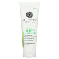 Mill Creek Botanicals, 99% Aloe Vera Soothing Gel, 8 fl oz (236 ml) white