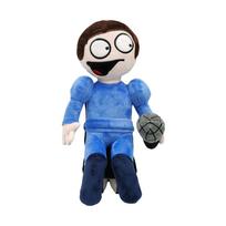 Dave And Bambi Plush Toy Cartoon Game Character Stuffed Doll Soft Plushie Figurine Fans Collection Kids Xmas Gift Cosplay Props gray