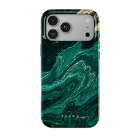 Burga Apple iPhone 18 Pro Max MagSafe Emerald Pool dėklas