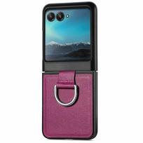 Skirta Motorola Razr 70 60 50 40 Ultra 5G sulankstomas galinis dėklas su žiedu, buferiu, Capa Moto Razr 70 Plus dėklas, Razr+ 60 Ultra smūgiams atsparus dangtelis Razr Plus 2026