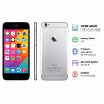 Atnaujintas Apple iPhone 6 Plus 128GB Juodas/Auksinis/Sidabrinis 5.5  Didelio Ekrano Išmanusis Telefonas Atrakintas Pasaulinė Versija juoda