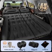Universal Double Camping Air Mattress for SUV Trunk gray