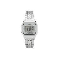 CASIO Men VINTAGE Series Silver Watch LA680WA-7D LA680WA-7D White Watch Case gray