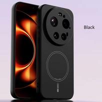 Prabangus skysto silikono magnetinis odai draugiškas TPU dėklas, skirtas Mi Xiaomi 17T 17Ultra 17 Pro Max 15S Pro, su apsauga objektyvui, atsparus smūgiams Xiaomi 15s pro juoda