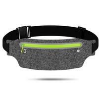 Running Belt Waist Bag Sports Fanny Pack Women Men Waterproof Gym Phone Pouch Banana Bags Run Accessories black