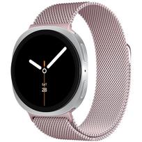 Samsung Galaxy Watch8 Classic Milanese Magnetic Strap Watch 9/8 (40/44/Classic 46mm) rožinės rožinės spalvos